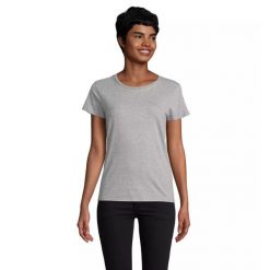 Dopasowana koszulka T-shirt z jerseyu dla kobiet Sol's Pioneer. Czerwone t-shirty damskie SOL'S, s, bez wzorów, z bawełny, bez kołnierzyka. Za 52.15 zł.