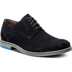 Półbuty LASOCKI FOR MEN - MB-NEVER-03 Granatowy. Niebieskie półbuty męskie Lasocki For Men, z materiału, bez zapięcia. W wyprzedaży za 94.98 zł.