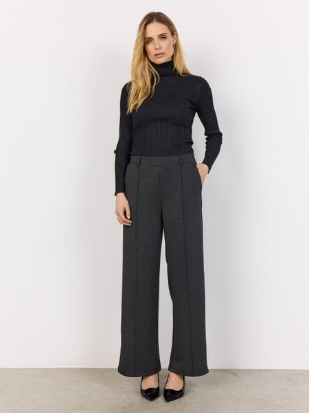 Soyaconcept® spodnie materiałowe - SC-Vita 3 Kobiety szary, XL. Szare spodnie materiałowe damskie bez wzorów, z materiału. Za 139.95 zł.