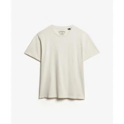 Casual T-shirt Superdry Essentials. Białe t-shirty męskie Superdry., m, bez wzorów, bez kołnierzyka. Za 122.85 zł.