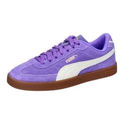 Buty do chodzenia damskie Puma Club Ii Era. Fioletowe buty sportowe na co dzień damskie Puma, bez wzorów, z materiału, trekkingowe. Za 326.00 zł.
