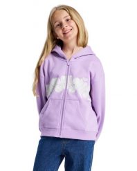 Bluza na zamek dla Dziewczynki MIDNIGHT HIKE BRUSHED Fioletowy. Fioletowe bluzy z kapturem damskie Roxy, m, z bawełny. Za 179.99 zł.