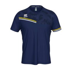 T-Shirt Errea Evan Maglia Mc Ad Dorośli. Niebieskie t-shirty męskie ERREA, s, bez wzorów, z materiału, bez kołnierzyka. Za 195.00 zł.