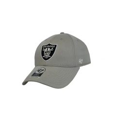 Czapka z daszkiem 47 Brand 47 brand LAS VEGAS RAIDERS F-GWMVP23GWS-GY. Szare czapki męskie 47 Brand, bez wzorów, z bawełny. Za 119.00 zł.