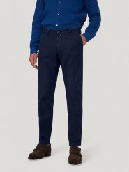 Pierre Cardin Spodnie chino w kolorze granatowym rozmiar: W36/L34. Niebieskie spodnie materiałowe męskie Pierre Cardin, z aplikacjami. Za 199.95 zł.