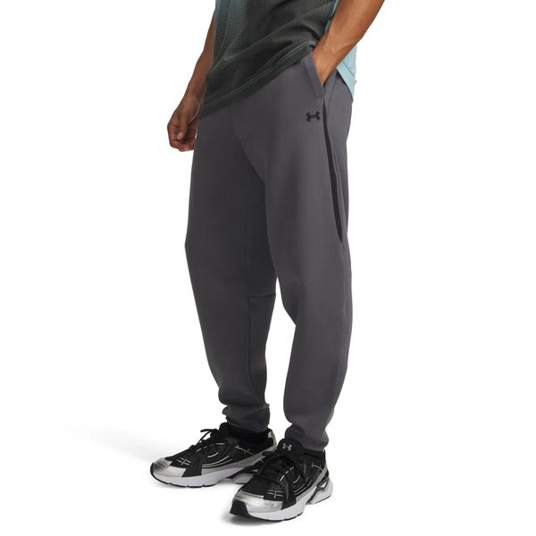 UA Unstoppable Fleece Męskie Spodnie Dresowe Szare. Szare spodnie sportowe męskie Under Armour, z bawełny. Za 571.99 zł.