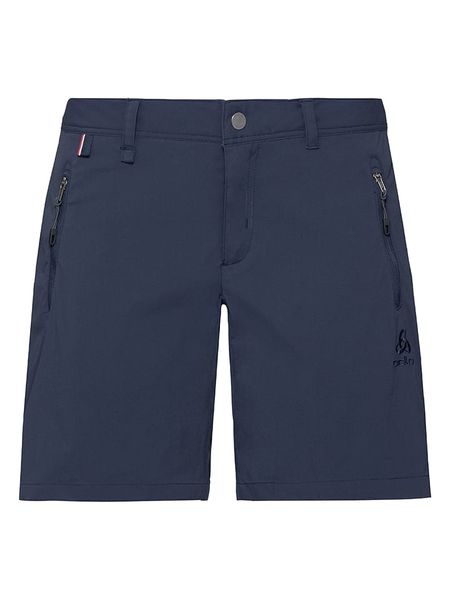 Odlo Szorty funkcyjne "Wedgemount" w kolorze granatowym rozmiar: 44. Niebieskie spodenki sportowe damskie Odlo, outdoorowe. Za 156.61 zł.