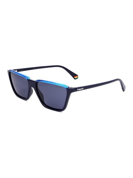 Polaroid Okulary przeciwsłoneczne unisex w kolorze granatowym rozmiar: 56. Niebieskie okulary przeciwsłoneczne damskie Polaroid. Za 105.14 zł.