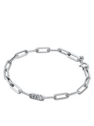 Michael Kors Bransoletka MKC174400040 Srebrny. Szare bransoletki damskie Michael Kors, srebrne. Za 469.99 zł.