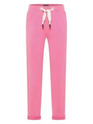 ELBSAND Spodnie dresowe "Brinja" w kolorze różowym rozmiar: S. Różowe spodnie dresowe damskie ELBSAND, s, bez wzorów, z dresówki. Za 141.19 zł.