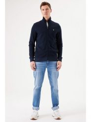 Garcia Bluza w kolorze granatowym rozmiar: L. Niebieskie bluzy bez kaptura męskie Garcia, l. Za 144.92 zł.