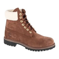 Buty Timberland Premium 6 In Wp Boot TB0A2GMZ931 brązowe. Brązowe buty trekkingowe męskie z gumy, bez zapięcia, outdoorowe. Za 862.72 zł.