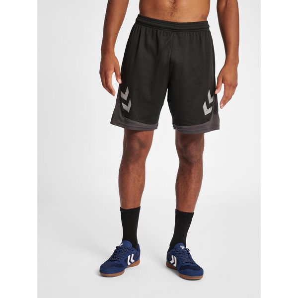 HUMMEL spodenki lekkie sportowe HMLLEAD POLY. Czarne szorty sportowe męskie HUMMEL, m, na fitness i siłownię. Za 76.99 zł.