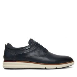 Półbuty Pikolinos. Niebieskie półbuty męskie Pikolinos, bez zapięcia. Za 639.99 zł.