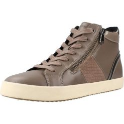 Buty GEOX D BLOMIEE Beżowy. Brązowe obuwie treningowe damskie Geox, na fitness i siłownię. Za 267.99 zł.