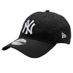 Męska Czapka Z Daszkiem 9TWENTY League Essentials New York Yankees. Czarne czapki męskie New Era, bez wzorów, sportowe. Za 156.99 zł.