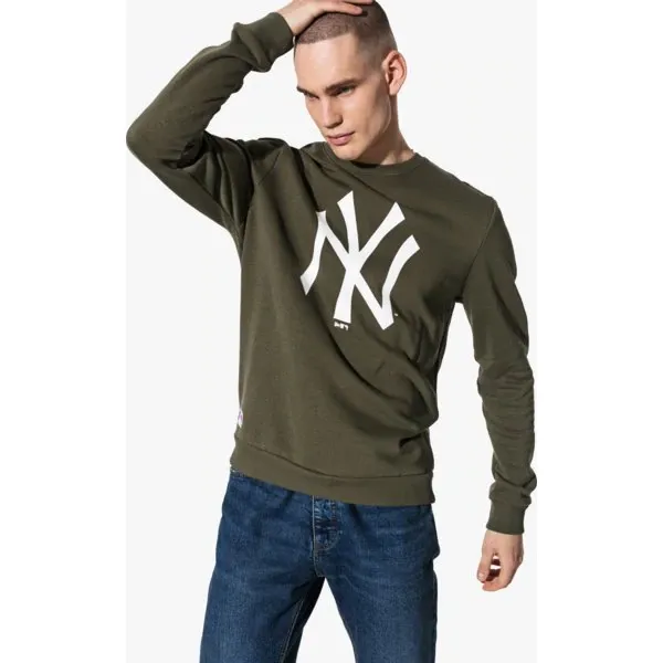 New Era Bluza Mlb Nyy Khaki New York Yankees Whi , khaki, rozmiar M. Brązowe bluzy bez kaptura męskie New Era, l, z bawełny. W wyprzedaży za 189.99 zł.
