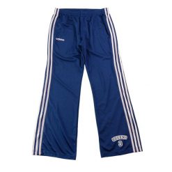 Second life - Spodnie dresowe damskie Tearaway Snap Pants z siateczką - Jak nowy. Niebieskie spodnie sportowe damskie Adidas, m, z dresówki, do biegania. Za 149.06 zł.