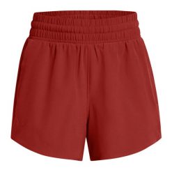 Spodenki damskie Under Armour Vanish 3in. Brązowe spodenki sportowe damskie Under Armour, bez wzorów, sportowe. Za 129.99 zł.