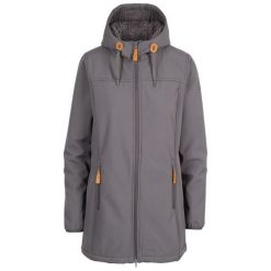 Trespass Kristen - Damski softshell Jkt Carbon. Szare kurtki softshell damskie Trespass, bez wzorów, z futra, bez kaptura. Za 417.99 zł.