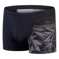 Męskie Spodenki Kąpielowe Hyperboom. Czarne kąpielówki męskie Speedo, m, bez wzorów, z materiału. Za 187.99 zł.