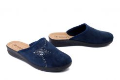 INBLU CF-48 004 granatowy, kapcie damskie. Niebieskie kapcie damskie Inblu. Za 68.99 zł.
