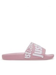 Just Cavalli Klapki 78RA3SZ1 ZS785 Różowy. Czerwone klapki damskie Just Cavalli, bez wzorów, z tworzywa sztucznego, bez obcasa. Za 279.99 zł.