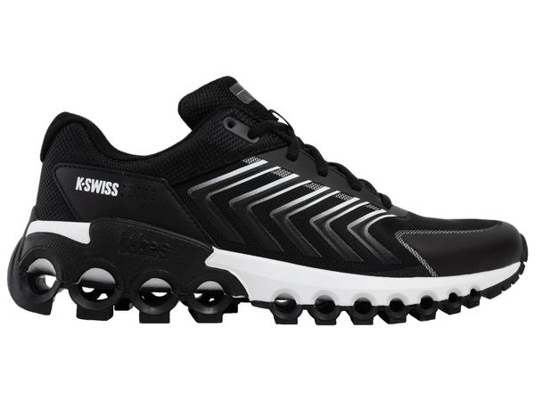 Buty - sport - męskie - K-SWISS - TUBES SPORT ULTRA - czarne z szarym i białym. Czarne buty sportowe na co dzień męskie K-Swiss, bez zapięcia, trekkingowe. Za 219.00 zł.