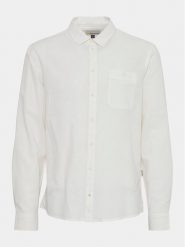 Blend Koszula 20716367 Biały Slim Fit. Białe koszule męskie Blend, m, bez wzorów, z bawełny, bez kołnierzyka, bez ramiączek. Za 119.99 zł.