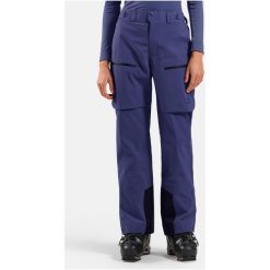 Spodnie softshellowe Odlo Pants regular length X-ALP 3L. Fioletowe spodnie materiałowe męskie Odlo, bez wzorów, sportowe. W wyprzedaży za 1,044.99 zł.