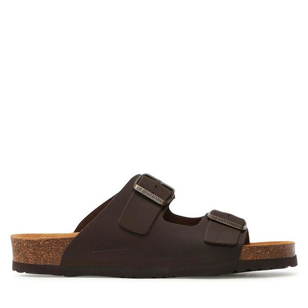 Klapki Dr. Brinkmann. Brązowe klapki i japonki męskie Dr. Brinkmann. Za 209.99 zł.