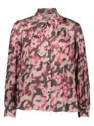 More & More Bluzka w kolorze oliwkowo-różowym rozmiar: 38. Brązowe bluzki damskie MORE & MORE, bez wzorów, z wiskozy, bez kołnierzyka, bez ramiączek. Za 143.90 zł.