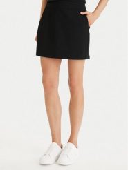 Calvin Klein Jeans Spódnica mini LV047F251G Czarny Slim Fit. Czarne spódniczki damskie Calvin Klein Jeans, m, bez wzorów, z jeansu, mini. Za 329.99 zł.