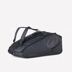 Torba tenisowa termoizolacyjna Kuikma XL Pro 12R Gaël Monfils. Czarne torebki klasyczne damskie ARTENGO, bez wzorów, duże, bez dodatków. Za 379.99 zł.