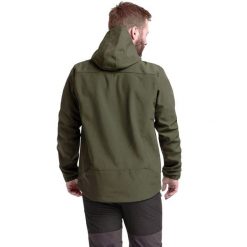 Męska Kurtka Soft Shell Marlon. Szare kurtki męskie Trespass, m, bez wzorów, z elastanu, z kapturem. Za 250.99 zł.