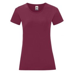 Koszulka Damska Iconic 150. Brązowe bluzki damskie Fruit of the Loom, xl, bez wzorów, sportowe, bez kołnierzyka, bez ramiączek. Za 28.99 zł.