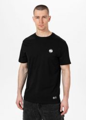 Koszulka sportowa męska Pitbull West Coast T-S Small Logo. Czarne t-shirty sportowe męskie PITBULL, l, z bawełny, bez ramiączek. Za 66.99 zł.