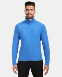 Męska bluza polarowa Kilpi GLAMER-M. Niebieskie bluzy bez kaptura męskie Kilpi, m, z materiału. Za 267.13 zł.