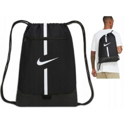 Worek Nike Academy sportowy na buty. Czarne buty trekkingowe męskie Nike, bez zapięcia, trekkingowe. W wyprzedaży za 74.00 zł.