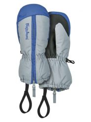 Playshoes Rękawiczki funkcyjne w kolorze niebiesko-szarym rozmiar: 80-92. Niebieskie rękawiczki dziecięce Playshoes, ze skóry, bez ramiączek. Za 104.89 zł.