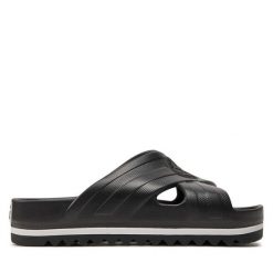 Klapki Converse. Czarne klapki damskie Converse, bez wzorów, bez obcasa. Za 209.99 zł.