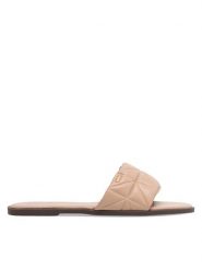 MEXX Klapki WYL021123-02 Beżowy. Brązowe klapki damskie Mexx, bez wzorów, z syntetyku, bez obcasa. Za 59.99 zł.