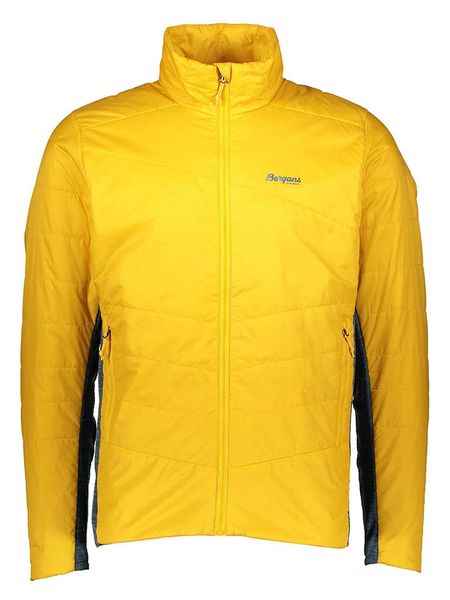 Bergans Kurtka hybydrowa "Rabot V2" w kolorze żółtym rozmiar: M. Żółte kurtki outdoor męskie Bergans, m, bez wzorów, bez kaptura. Za 280.44 zł.