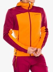 Bluza z kapturem męska La Sportiva Cosmic Hoody. Brązowe bluzy z kapturem męskie La Sportiva, m, z materiału. Za 879.25 zł.