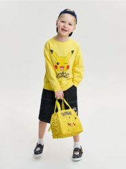 Torba termiczna na zamek Pokémon - żółty. Żółte torebki klasyczne damskie Sinsay, bez wzorów, bez dodatków. Za 19.99 zł.