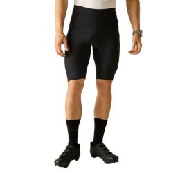Spodenki Rowerowe Męskie Ultra. Czarne szorty męskie Dare 2b, bez wzorów, z elastanu. Za 202.99 zł.