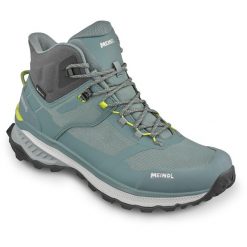 Buty sportowe męskie MEINDL Tahoma Mid GTX z membraną Gore-Tex. Szare buty sportowe na co dzień męskie MEINDL, z gore-texu, bez zapięcia, wspinaczkowe, gore-tex. Za 999.90 zł.