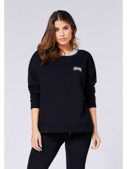 Chiemsee Bluza "Zwiko" w kolorze czarnym rozmiar: S. Czarne bluzy bez kaptura damskie Chiemsee, s. Za 96.60 zł.