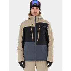 Kurtka Narciarska Męska Fundango Atlas Allmountain. Brązowe kurtki męskie Fundango, na zimę, m, bez wzorów, z materiału, sportowe, bez kaptura. W wyprzedaży za 599.00 zł.