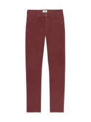 Wrangler Spodnie w kolorze czerwonym rozmiar: W31/L32. Czerwone spodnie materiałowe męskie Wrangler, z aplikacjami, z materiału, klasyczne. Za 127.05 zł.